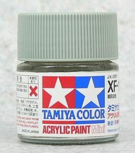 TAMIYA 壓克力系水性漆 10ml 明灰白色 日本軍